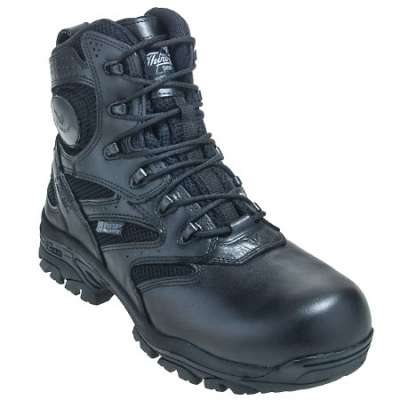 Thorogood Waterproof 6\" Side Zip Composite Toe Boots