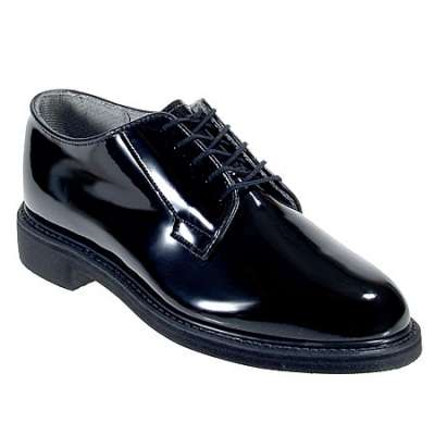 Bates Men\'s Dress Uniform High Gloss Oxford Shoes