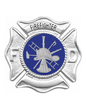 Hat Badge, FireFighter