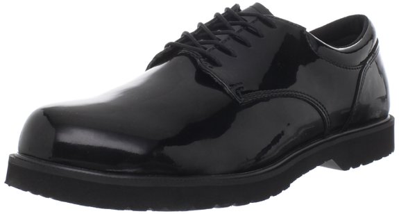 Bates Men\'s High Gloss Duty Oxford