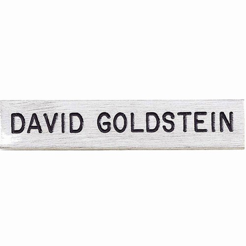 Name Plate, Silver