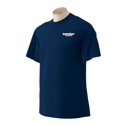 Badger Performance Tee, NAVY