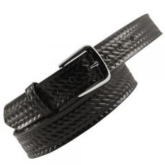 Boston Leather 1.5" BW Belt