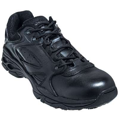 THOROGOOD Black Leather ASR Non-Slip Uniform Shoes