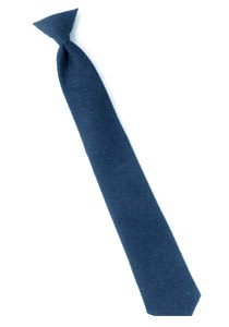 Clip On Tie 22" Navy