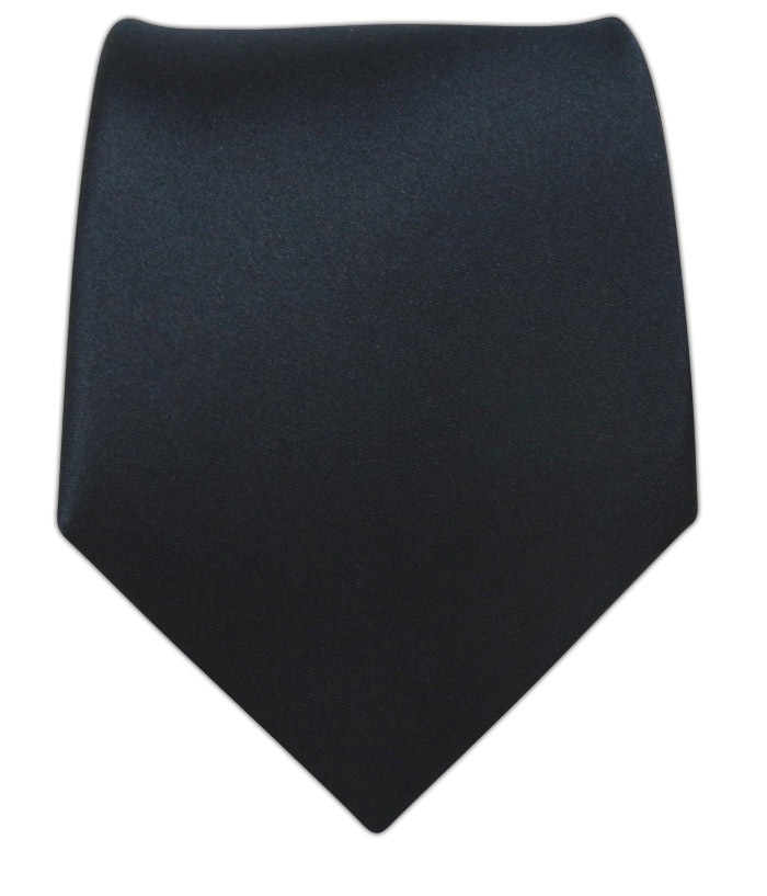 Men’s Polyester 3.5 Necktie, Navy