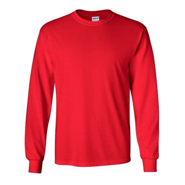 Gildan Ultra Cotton® L/S T-Shirt - Garnet
