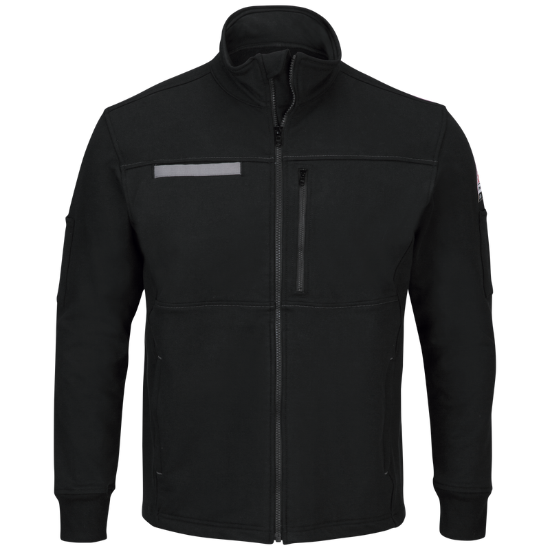 Bulwark Men's Fleece FR Zip-Up Jacket
