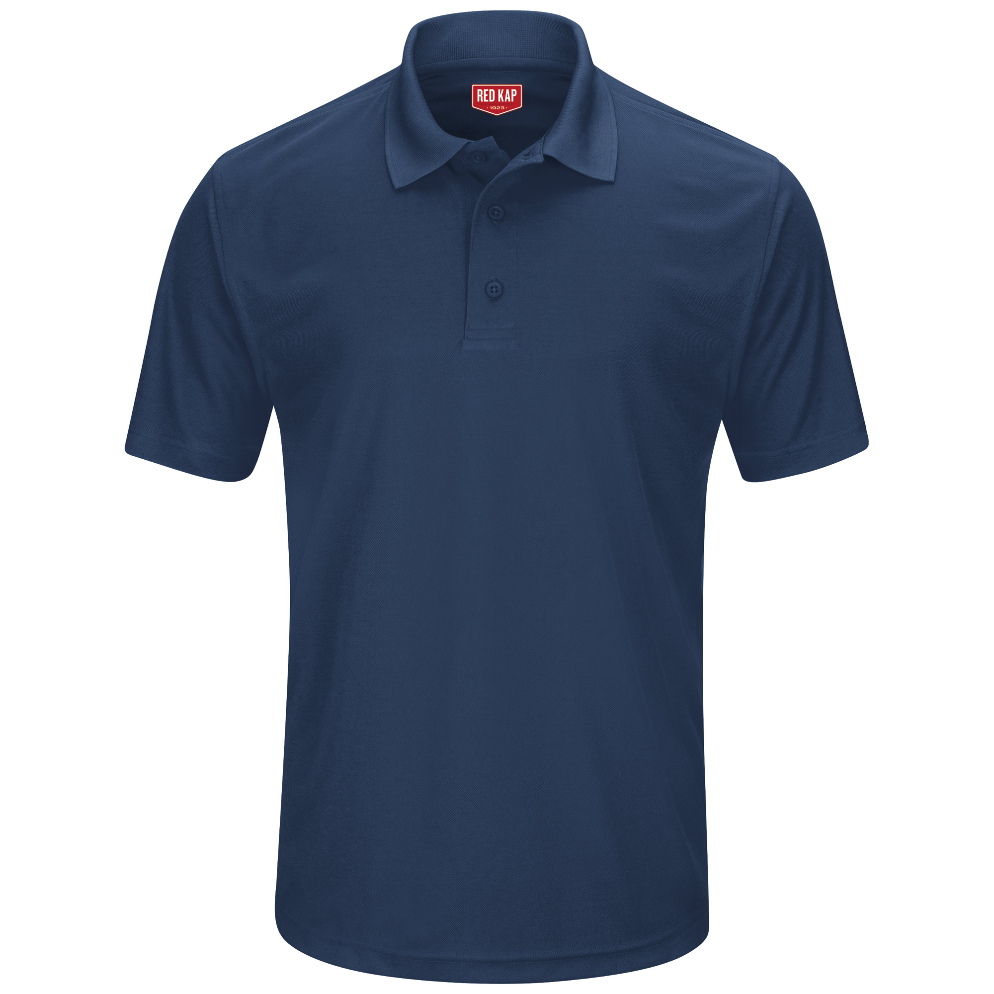 Red Kap Men's Navy Short Sleeve Performance Knit® Polo